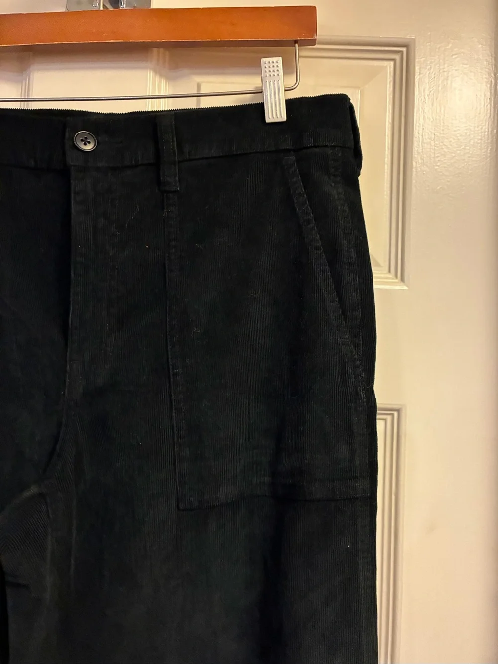 I Crew Comp Packets High Rise Wide Leg Corduroy Pants size 30